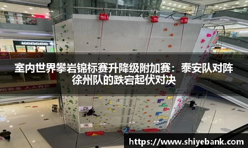 室内世界攀岩锦标赛升降级附加赛：泰安队对阵徐州队的跌宕起伏对决