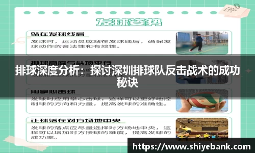 排球深度分析：探讨深圳排球队反击战术的成功秘诀